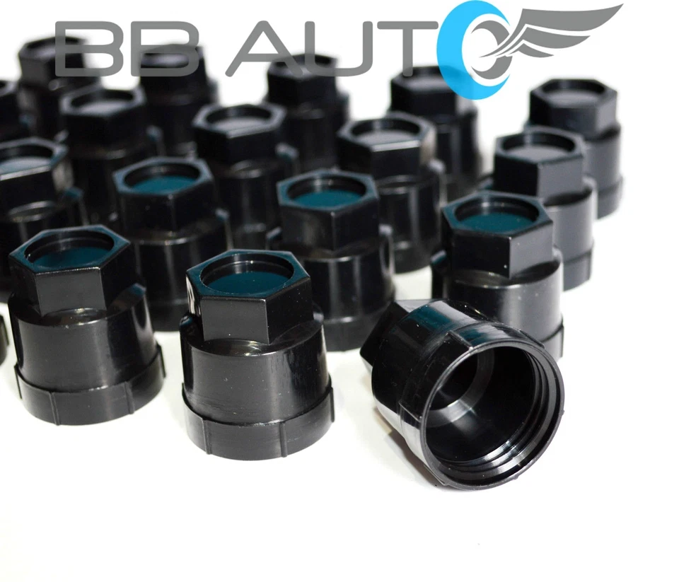 20 NOVAS TAMPAS DE PORCA PRETA CAMARO CAVALIER S10 BLAZER JIMMY SONOMA REGAL - Imagem 3 de 4