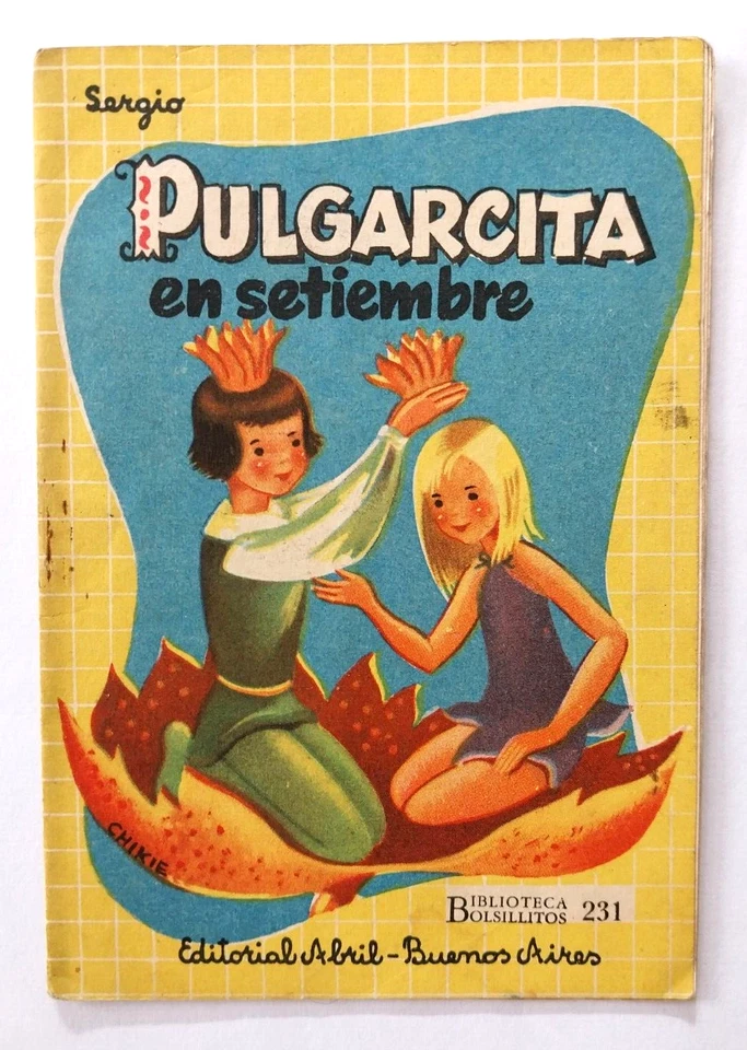 Lot of 4 Vintage 1950s Argentina Mini Children's Books in Spanish Fairy Tales - Image 2 of 4