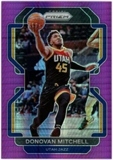 2021-22 Panini Prizm Purple Hyper Donovan Mitchell #72 SSP VERY RARE