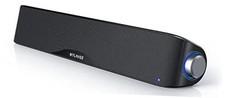 Computer Speakers, Hi-Fi Stereo Computer Sound Bar with Bluetooth Black