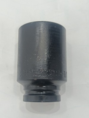 PROTO 07524L 1-1/2 ZOLL TIEFE SCHLAGSCHRAUBERNUSS 3/4 ZOLL ANTRIEB 6 PUNKT SC...