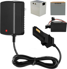 12V Battery Charger For All Power Wheels Gray And Orange Top Battery 12V Charger
