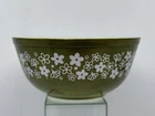 Vintage 1970's PYREX #403 Spring Blossom Crazy Daisy Mixing Bowl 2-1/2 Qt