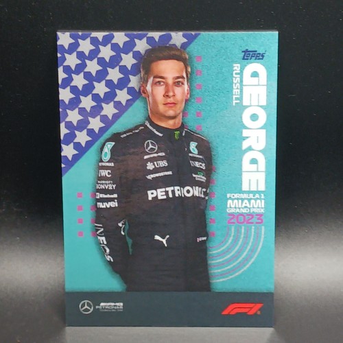 George Russell 2023 Topps Formula 1 Miami Grand Prix card