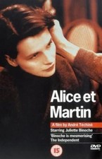 Alice Et Martin DVD (2000) Juliette Binoche, Téchiné (DIR) cert 15 Amazing Value
