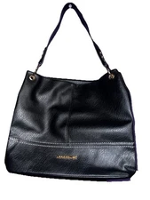 Montana West Select Vegan Leather Hobo Bag Shoulder Purse Black