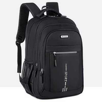 Rucksack Schwarz Reise Unisex Aufbewahrung Computer Schulsport TT-00067