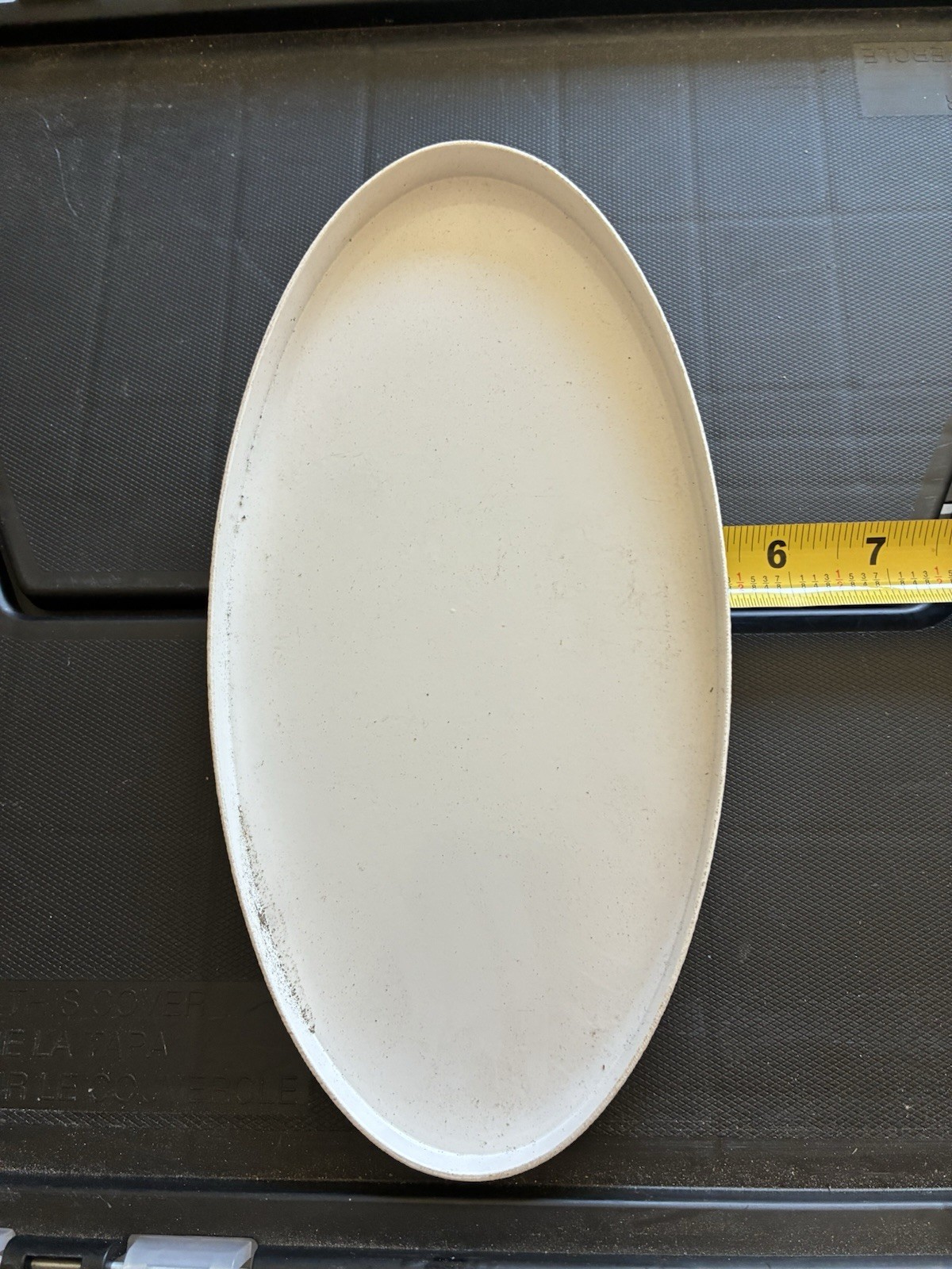 Garrett 5" x 10" Search Coil Cover Elliptical White - 160250
