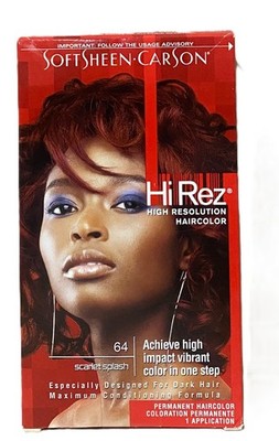 SoftSheen Carson Hi Rez Haircolor #64 scarlet Splash