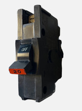 FPE Federal Pacific 1-Pole 20A NC Breaker Stab Lok HACR Full Size 1-Inch 1