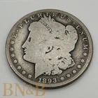 1893 O Morgan Silver Dollar #E119