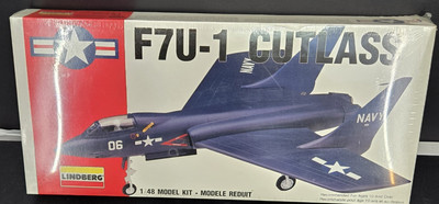1/48 Lindberg F7U-1 Cutlass Airplane Model Kit 70506 - New & Sealed