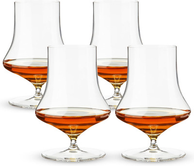 Willsberger Crystal Whiskey Glasses Set of 4 - Dishwasher Safe