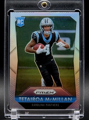 2025 Panini Prizm Tetairoa McMillan Rookie Flashback   Carolina Panthers