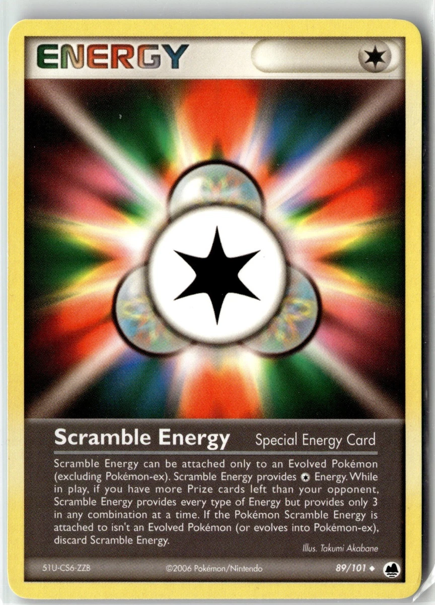 Scramble Energy Pokémon TCG Cards for sale | eBay