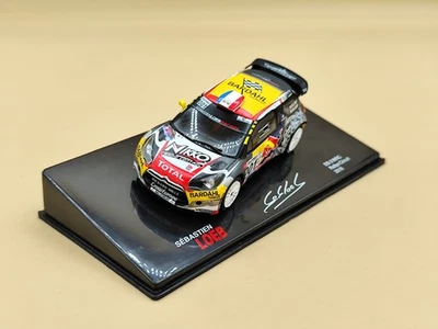 1/43 Citroën DS3 WRC #001 Rallye Circuit Côte d'Azur 2016 Loeb IXO Altaya - Photo 1/3
