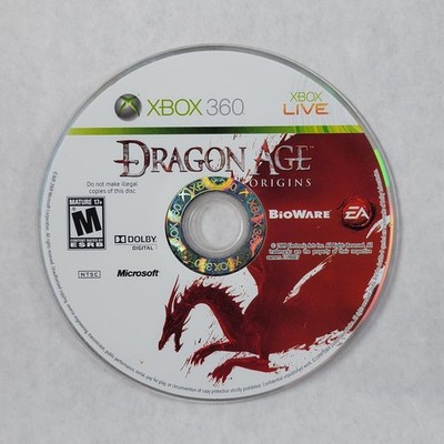 Dragon Age: Origins Microsoft Xbox 360, 2009 Loose Disc BioWare EA