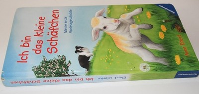Hannelore Dierks, Anne Ebert: Ich bin das kleine Schäfchen 31cm geb. Bilderbuch