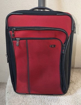 【良好】V系オムニバス marder suitcase2000〜2004 Victorinox Werks Traveler 20” Wheeled Upright Expandable Carry On