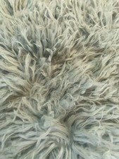 Light Mint Green Faux Flotaki Fur for Newborn Photography