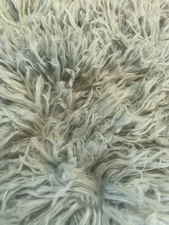 Light Mint Green Faux Flotaki Fur for Newborn Photography