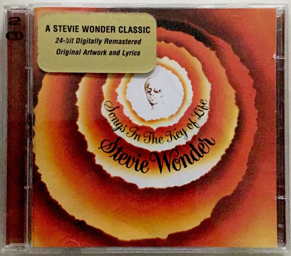 Stevie Wonder, Songs In The Key Of Life (CD, 21 Hit Tracks) Remastered Classics. Foto 3 de 3