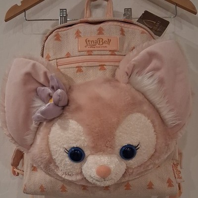Disney LinaBell Duffy and Friends Aulani Resort Backpack Pink Medium Fluffy 2022