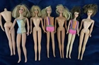 Vintage & Mod TNT Barbie, Malibu Barbie, Francie Dolls TLC lot