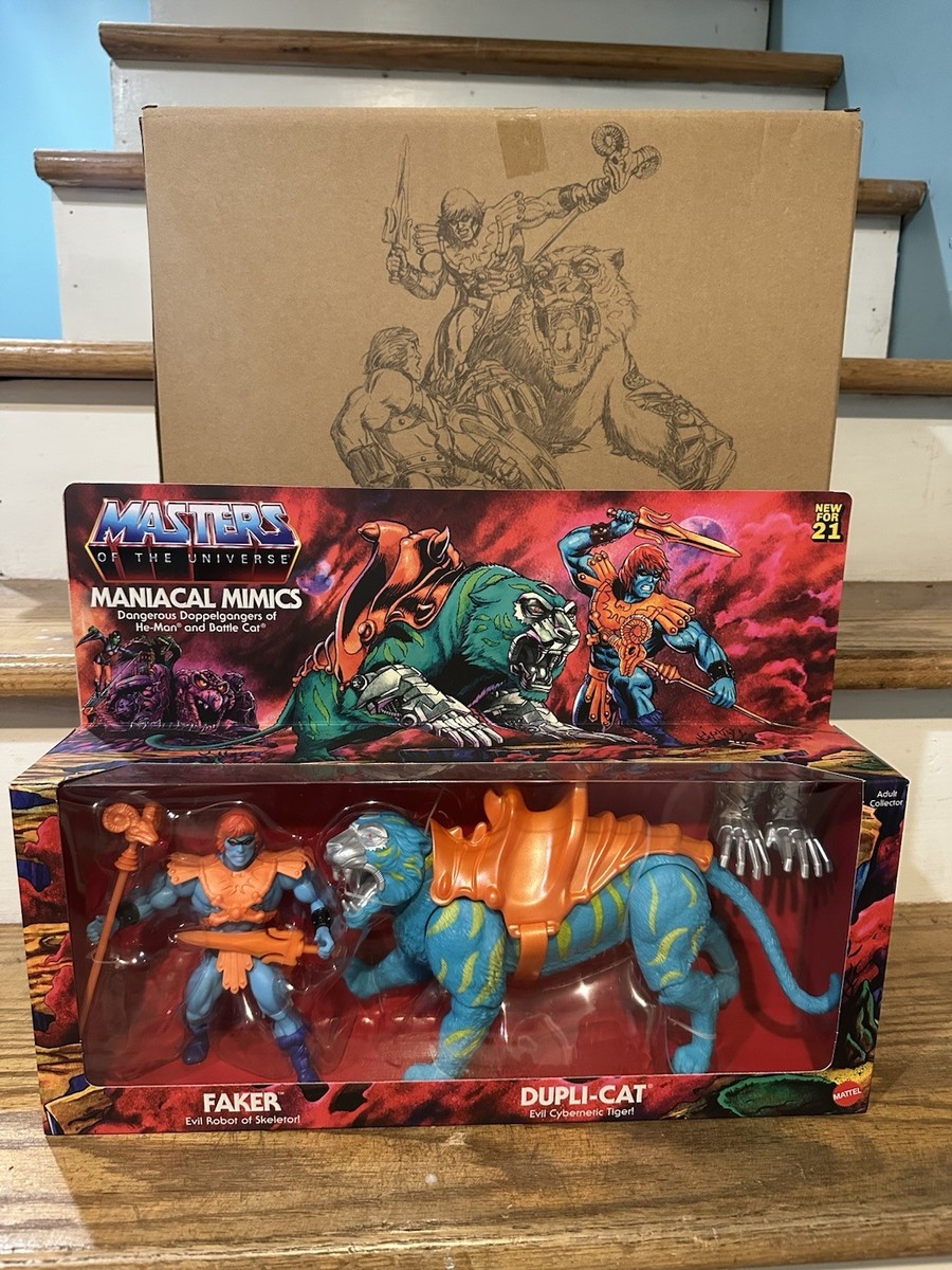 Mattel Masters Of The Universe Origins Faker And Dupli-Cat Action