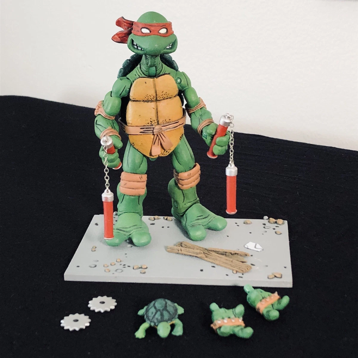 Bretelles Vintage 1989 Teenage Mutant Ninja Turtles Michelangelo - Enfant