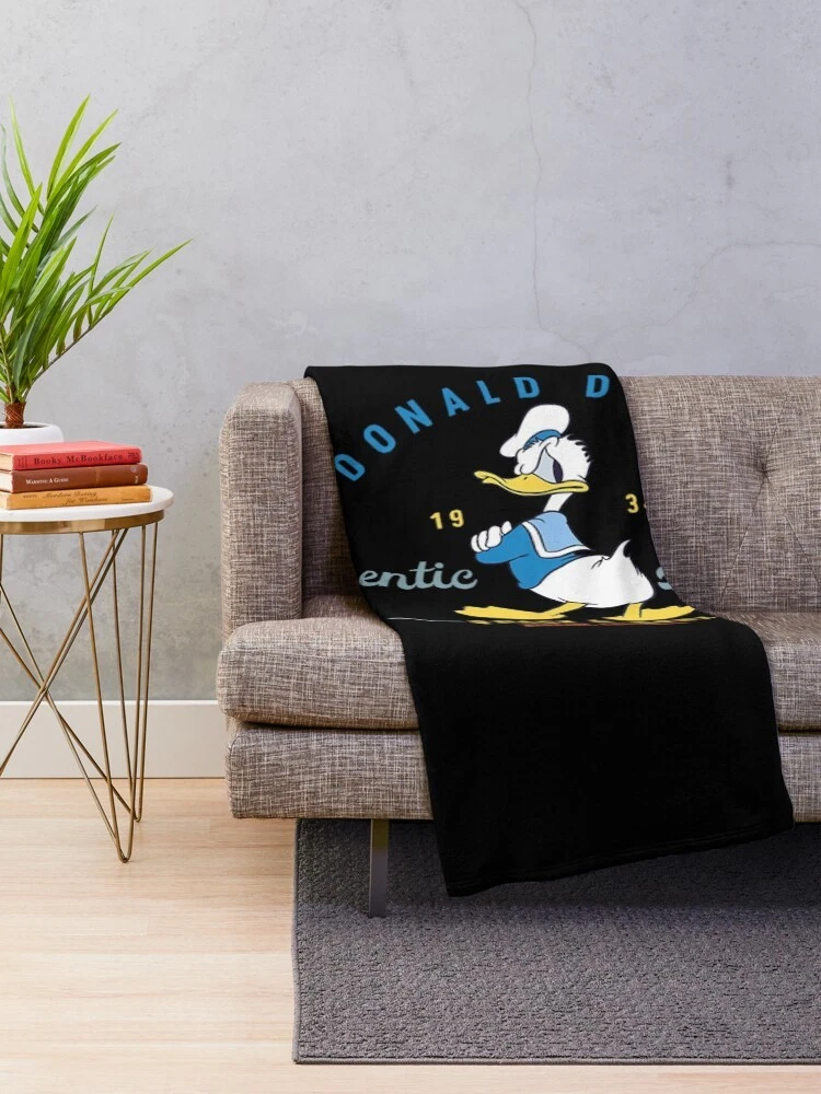 Disney Donald Duck Attitude Retro Vintage Cozy Fleece Blanket