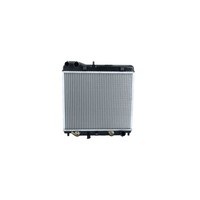 KüHler MotorküHlung KüHlrippen GelöTet 376 - 325 Mm Aluminium NRF FüR Honda Jazz