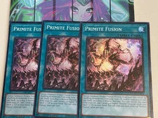 Yugioh 3x Primite Fusion DUAD-EN065 Duelist's Advance Super Rare 1st Ed NM