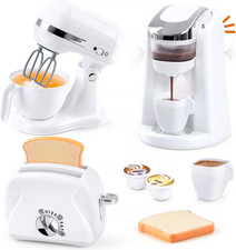 Play Kitchen Appliances Toys, Kids Kitchen Playset Accessories, Pretend Play Toy