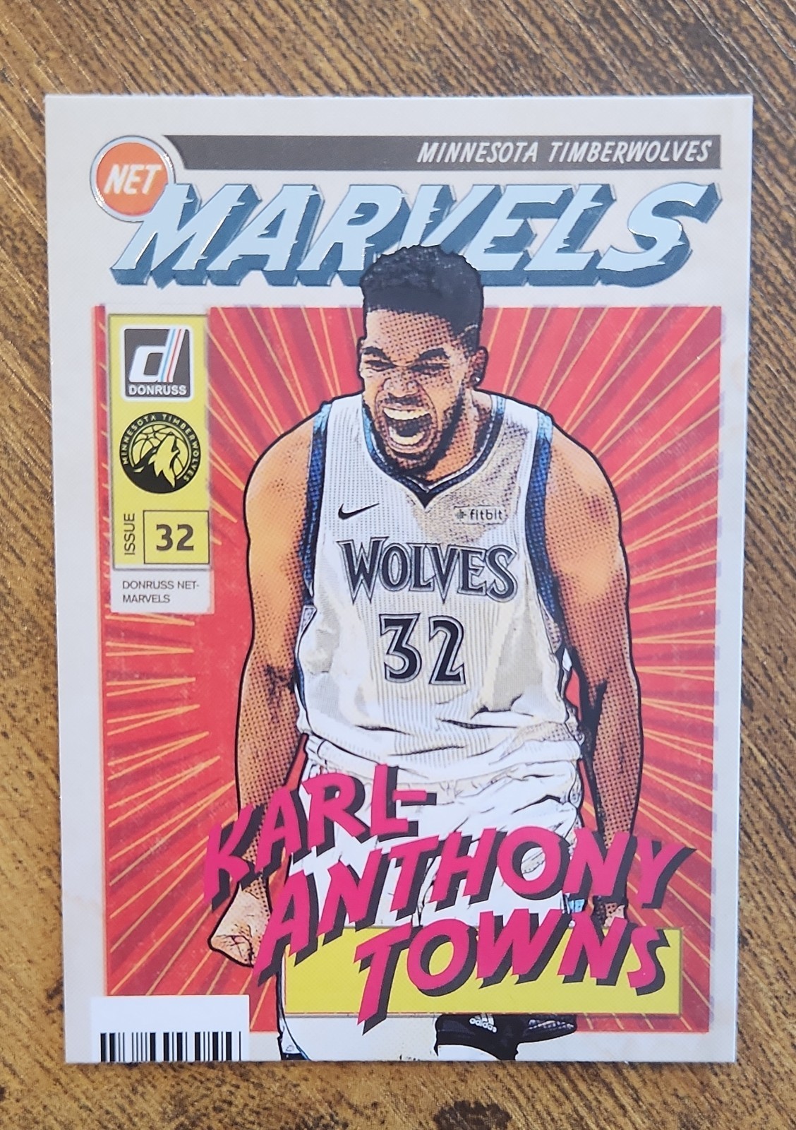2019-20 Panini Donruss - Net Marvels Karl-Anthony Towns #6