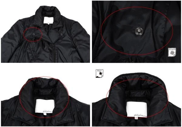 3.1 Phillip Lim Padding 2WAY Motorcycle Jacket Size M(K-159123) - Image 3 of 4