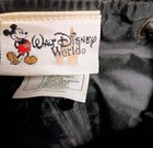 Vintage Walt Disney World Black Faux Leather Mickey Goofy Donald Duck Backpack — photo 7
