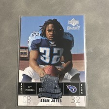 2005 Upper Deck Kickoff Rookie Adam Jones #114 Tennessee Titans Football