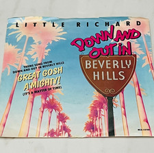 Down and Out in Beverly Hills - 45rpm Single Record -  Little Richard