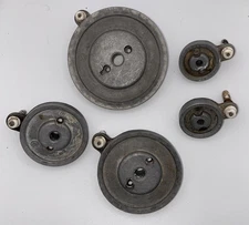 Set Of GE Burner Bases WB16T10030 WB16T10031 WB16T10032 WB16T10033 With Igniters