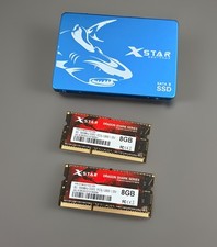 X-STAR 1tb 2.5in SATA II Internal SSD Solid State Drive & 16gb 2x8gb DDR3 Ram