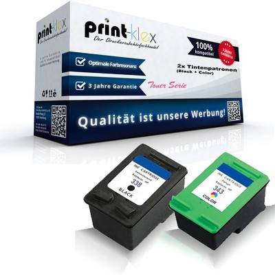 2x Premium Tintenpatronen für HP OfficeJet-100 OfficeJet-150-Mobil - Toner Serie