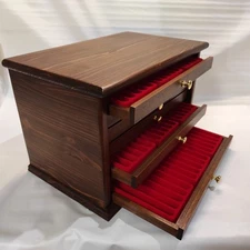 Mobile Storage for Pens Collectibles Executive Desk Top Display