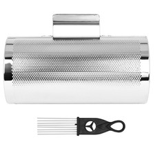 Instrumento Guiro Metal Guiro Shaker con Raspador Instrumentos de Percusión Latina