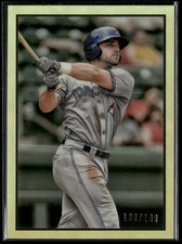 2019 Bowman Heritage #53CP-10 Chad Spanberger Chrome Prospects Refractor #/199