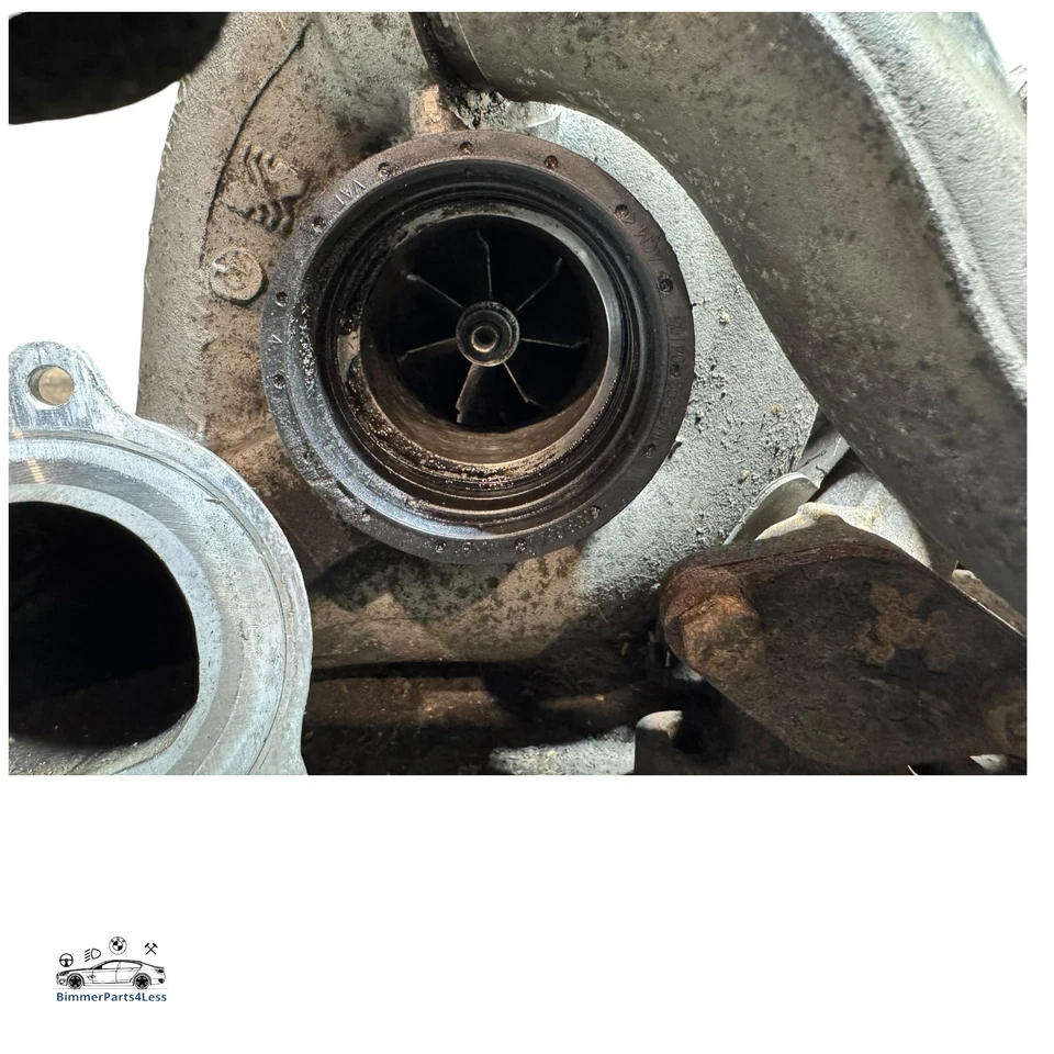 BMW E60 E63 E90 335d 3.0sd M57N2 Turbolader Turbo 7796355 Ersatzteile oder Reparatur - Bild 3 von 4
