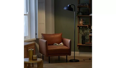 Argos Home Benson verstellbare Stehlampe - Schwarz 0860