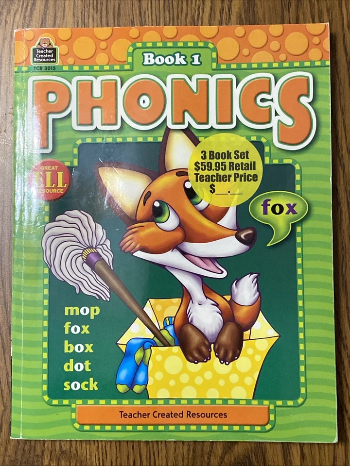 Phonics Teacher Created Resources Books 1, 2, and 3 - 2004 Paperback Workbooks - Image 2 of 4