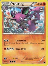 Nidoking Rare Plasma Freeze 58/116 DMG 2013