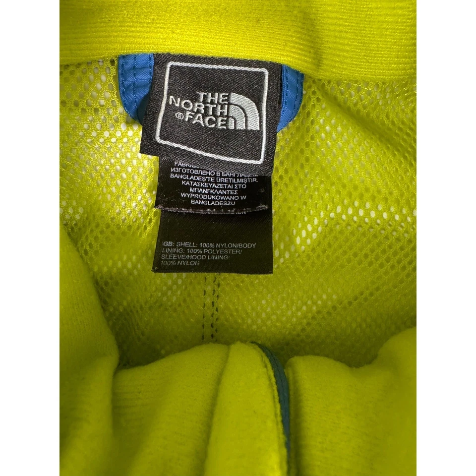 Chaqueta con capucha azul HyVent de The North Face para niños talla XL TG 18 20 Foto 4 de 4